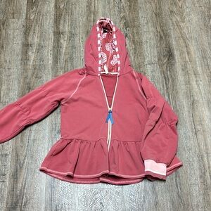 Matilda Jane Blair Ruffle Hem Hoodie/Jacket